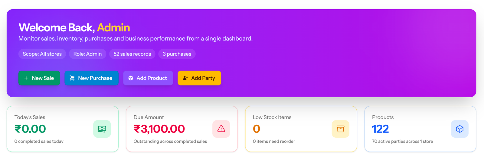SmartPOS Dashboard